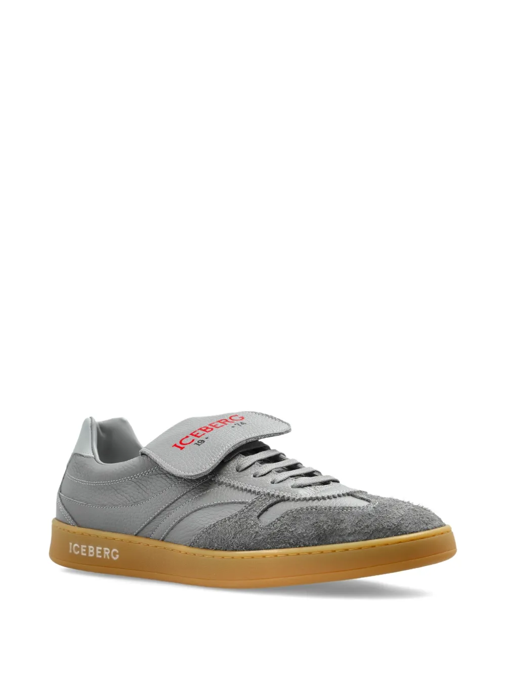 Iceberg Sneakers met suède vlakken Grijs