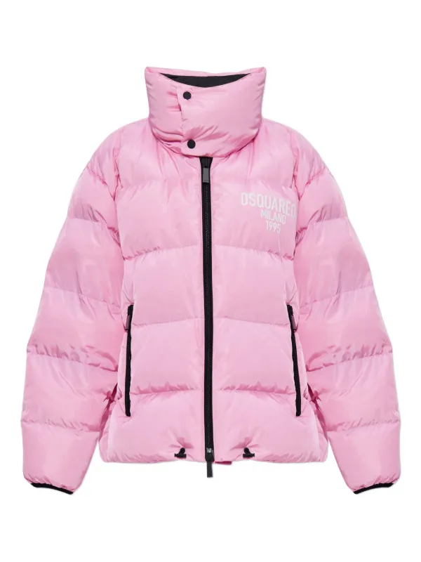 DSQUARED2 Dean's パデッドジャケット | ピンク | FARFETCH JP