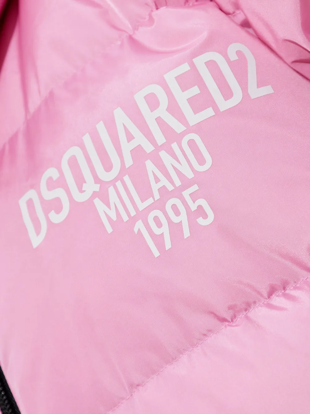 Dsquared2 Dean's Padded Jacket In Pink