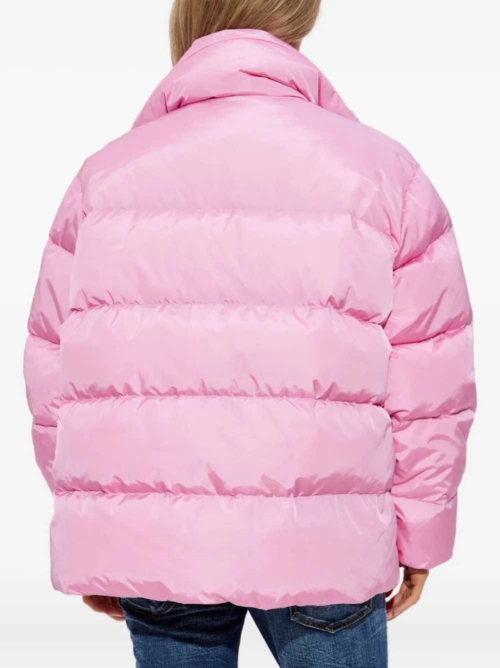 Dsquared2 Dean's Padded Jacket In Pink