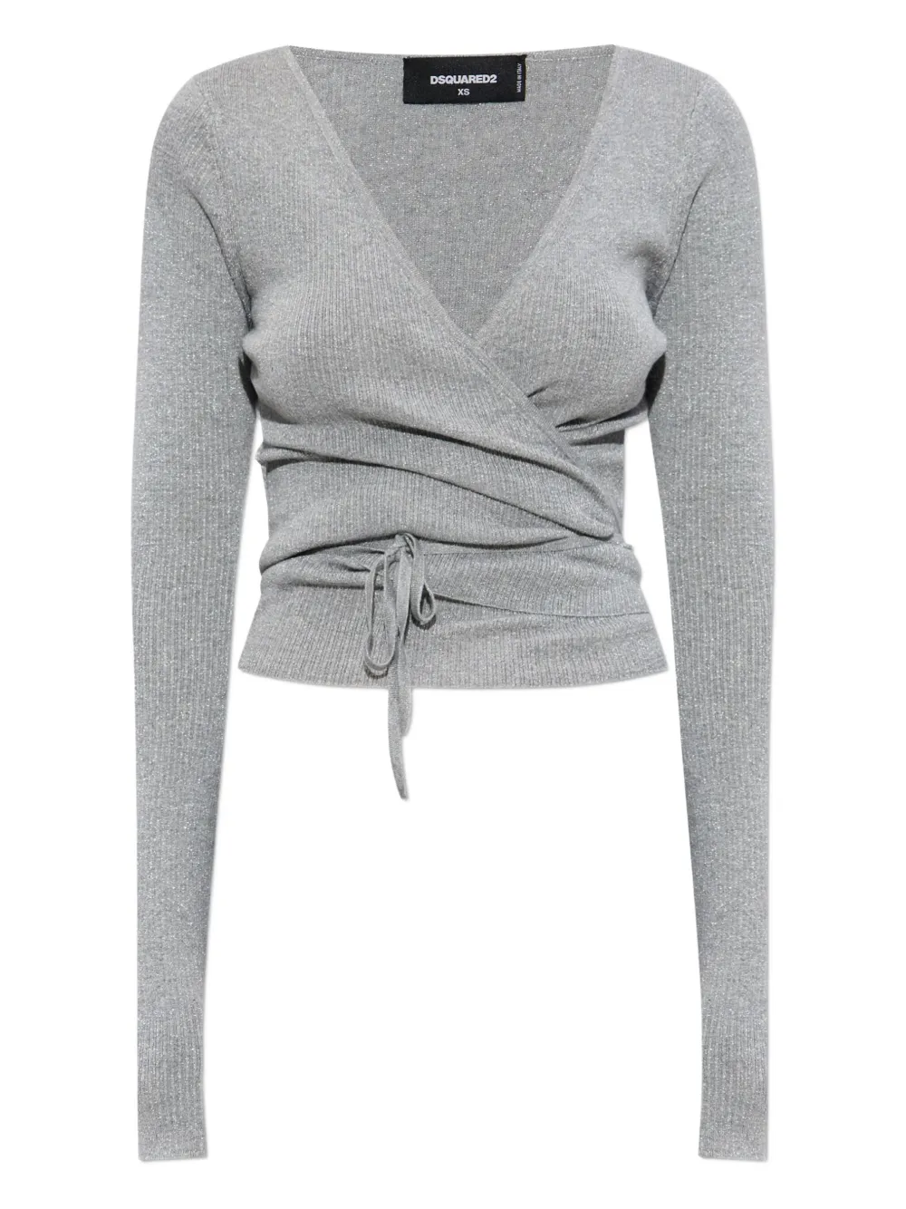 Dsquared2 Long-sleeved Sweater In Gray
