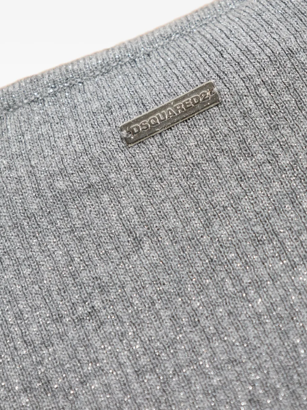 Dsquared2 Long-sleeved Sweater In Gray