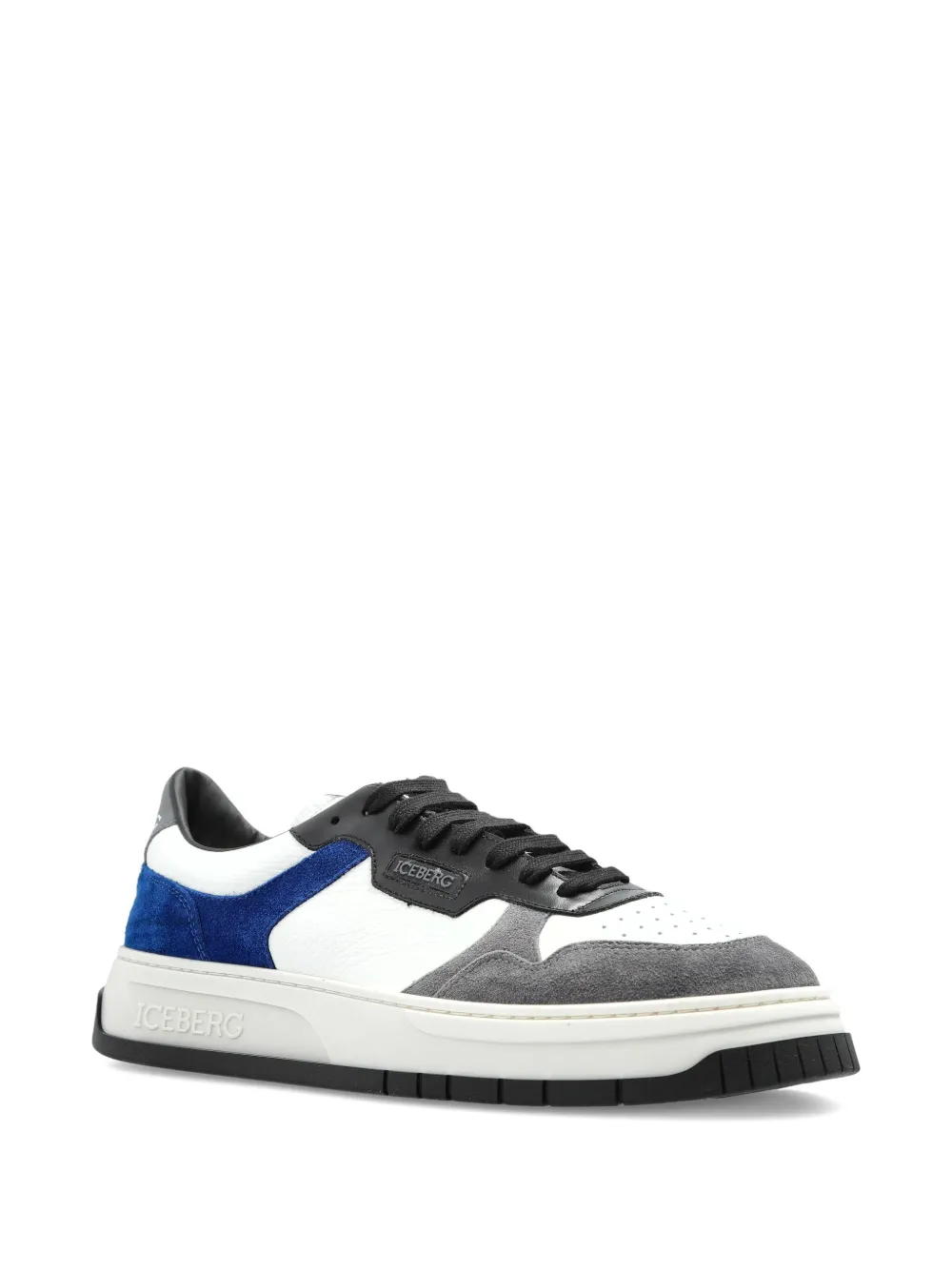 Iceberg Clock V2 sneakers met vlakken Wit