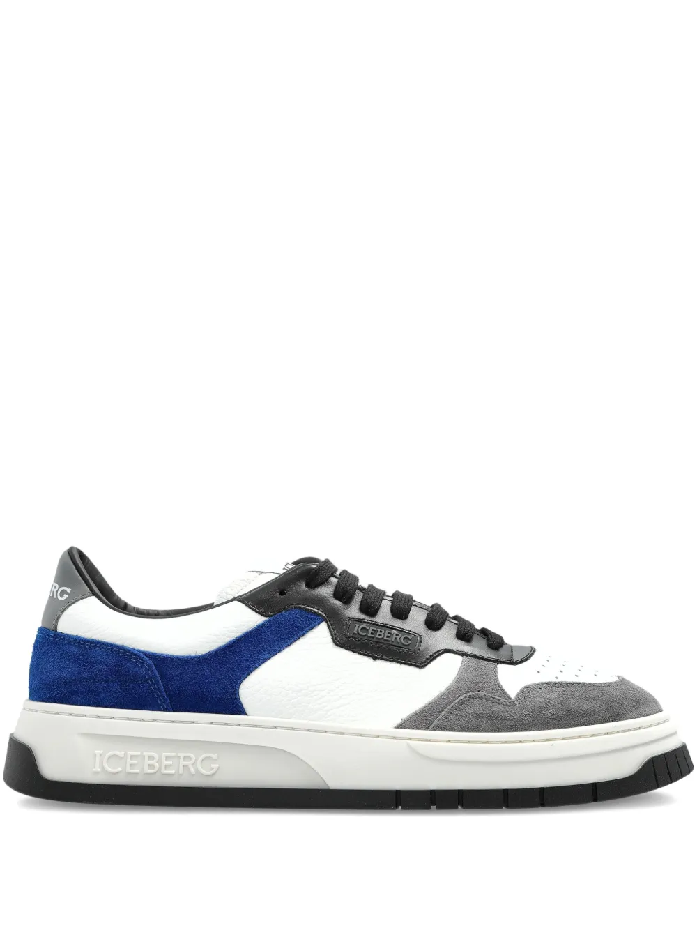 Iceberg Clock V2 sneakers met vlakken Wit