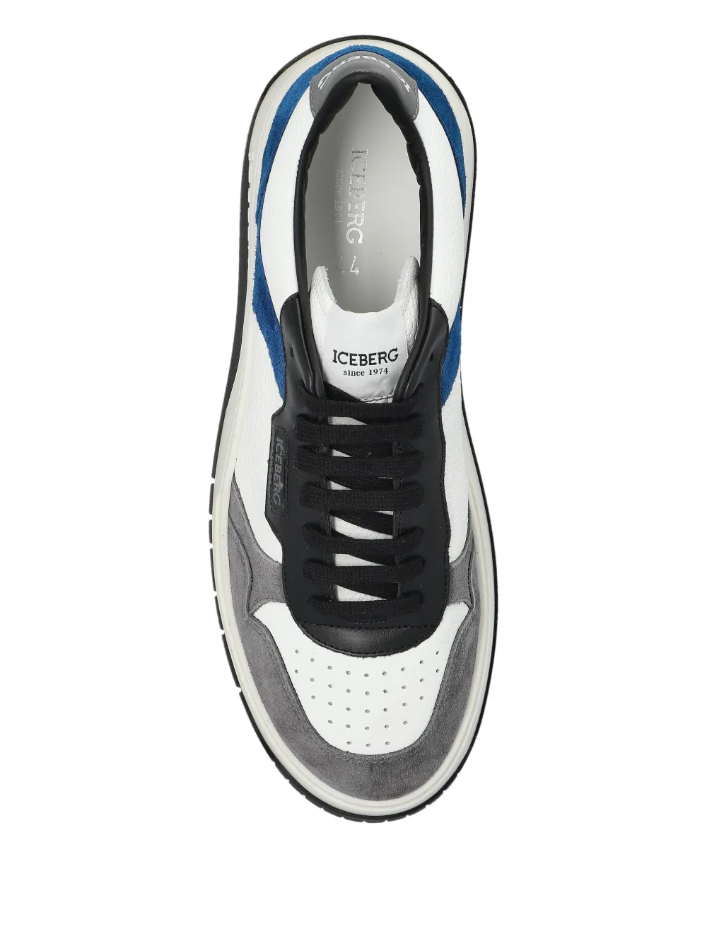 Iceberg Clock V2 sneakers met vlakken Wit