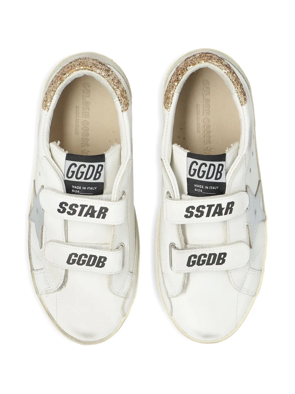 Golden Goose Kids Old School sneakers Beige
