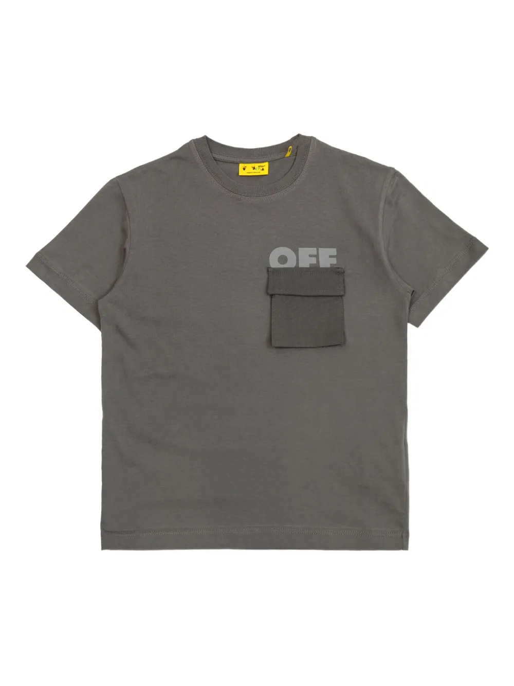Off-White Kids chest-pocket T-shirt | Grey | Image 1