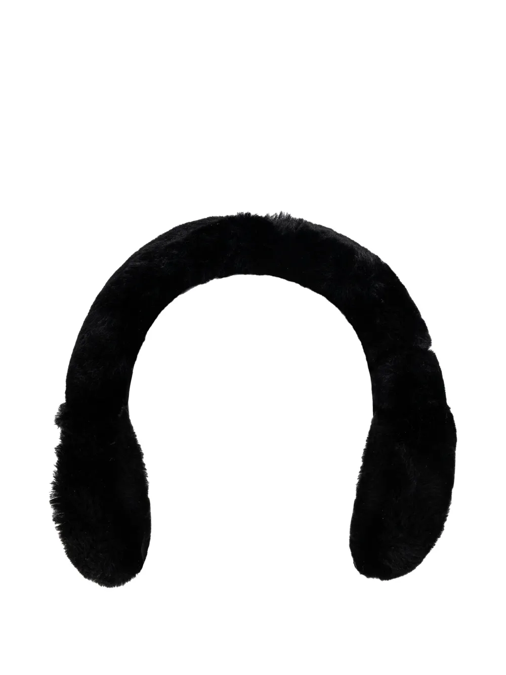 Ugg Sheepskin Wireless Earmuff In Black