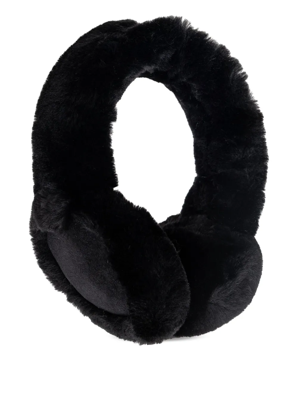 Ugg Sheepskin Wireless Earmuff In Black