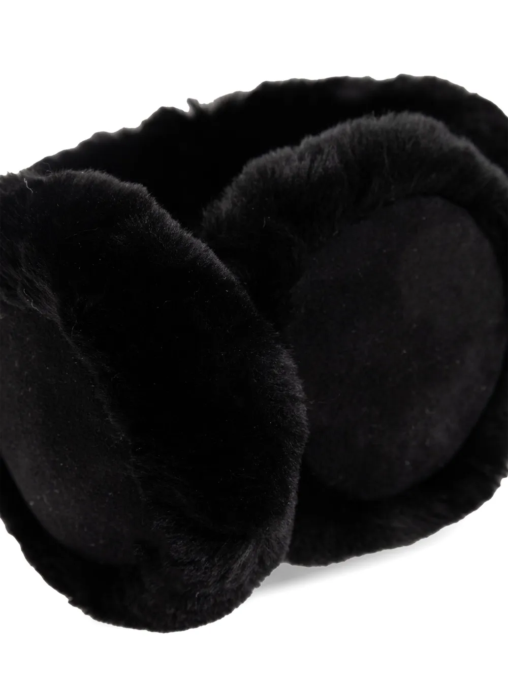 Ugg Sheepskin Wireless Earmuff In Black