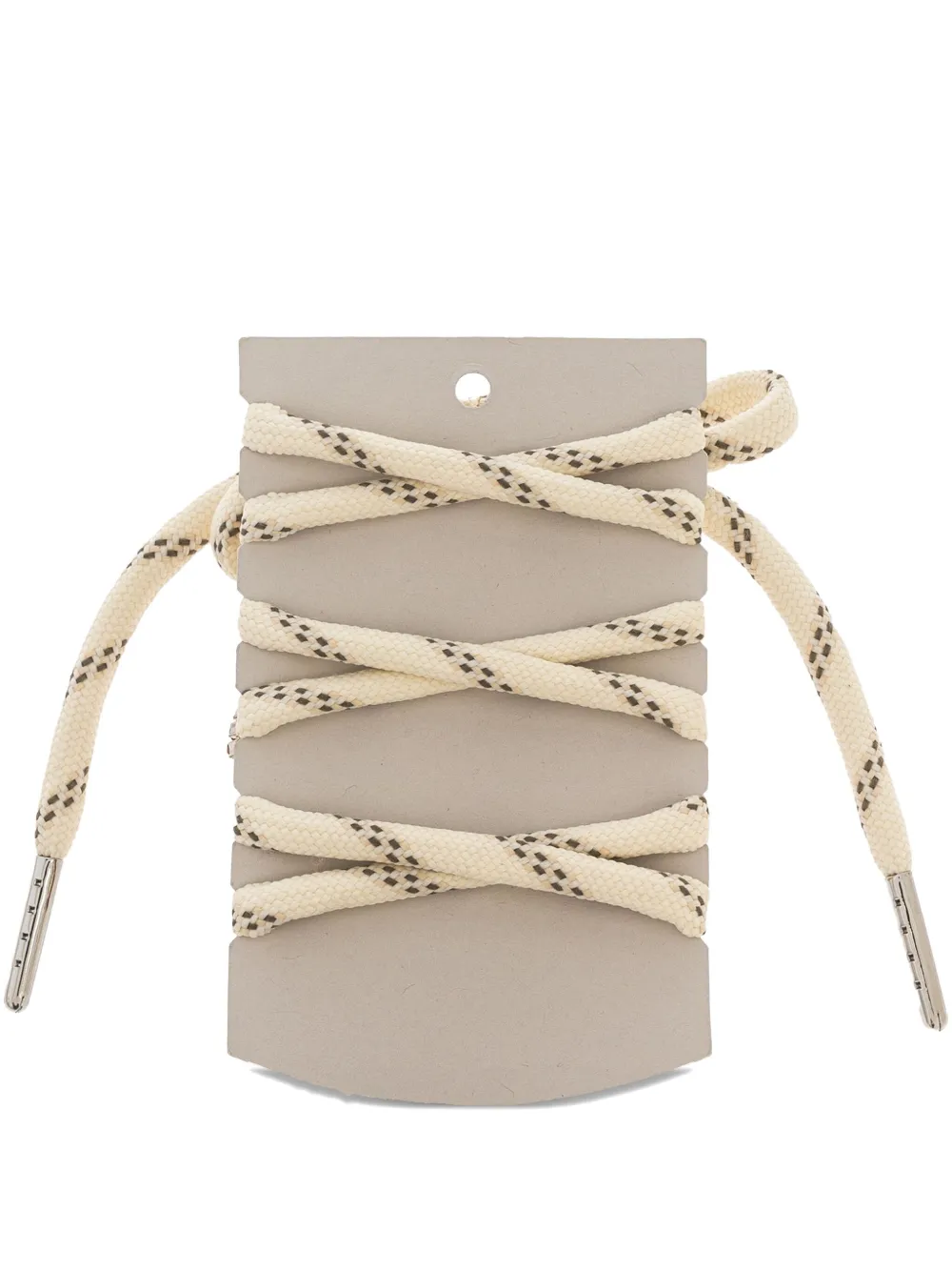 Golden Goose Crystal-embellishments Shoelaces In Neutral
