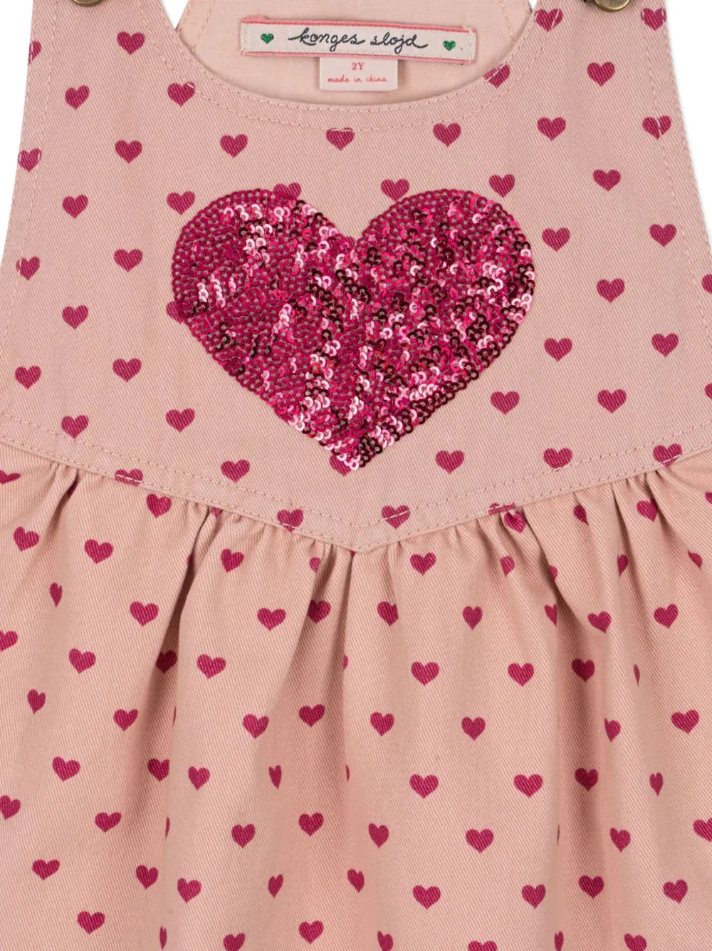 Konges Sløjd Nola Spencer jurk met pailletten Roze