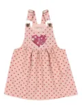Konges Sløjd Nola Spencer heart-sequin dress - Pink