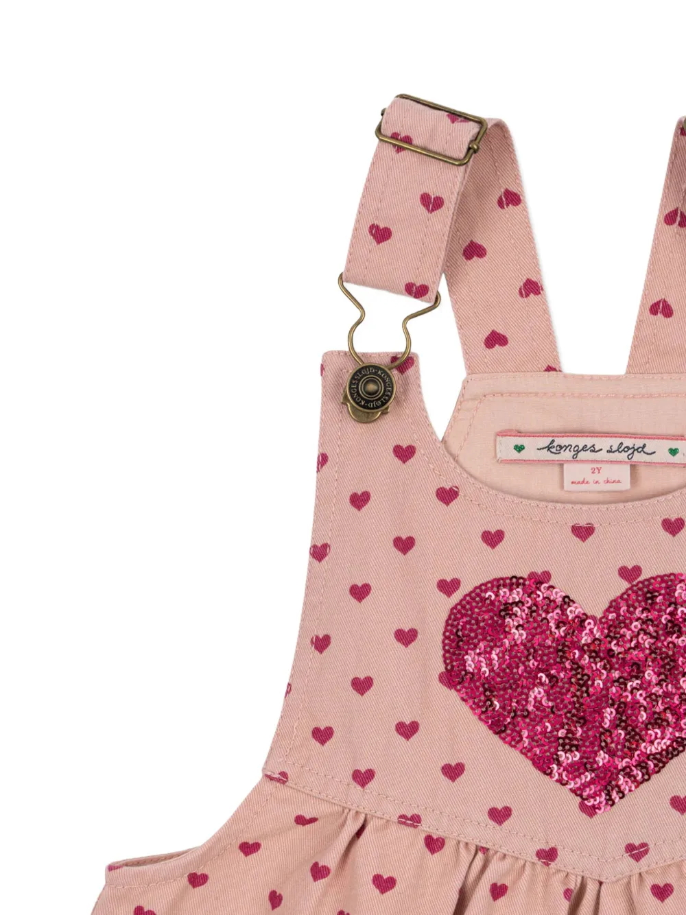 Konges Sløjd Nola Spencer jurk met pailletten Roze