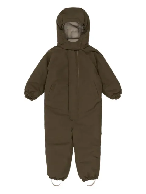 Konges Sløjd hooded drawstring snowsuit