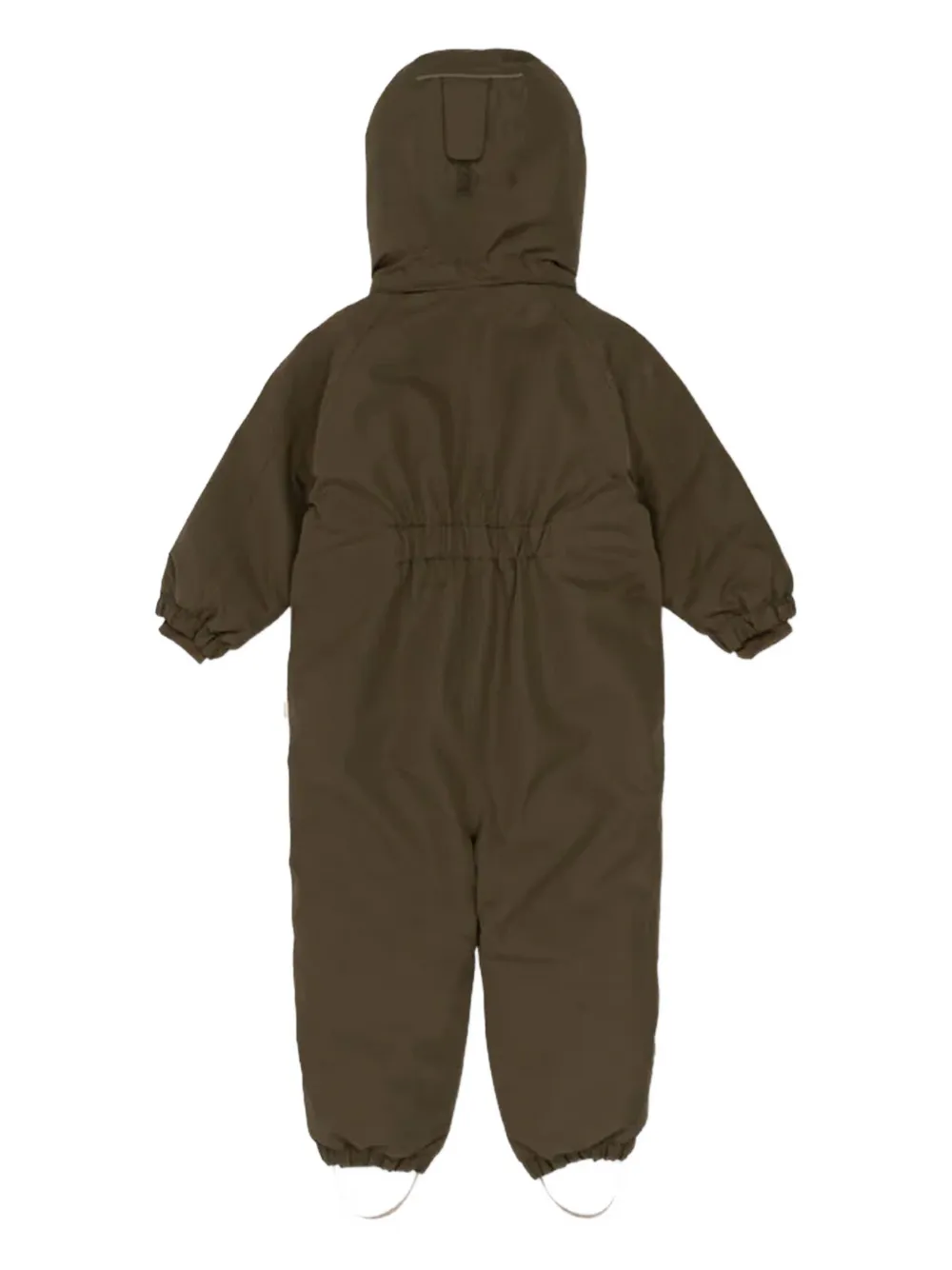 Konges Sløjd hooded drawstring snowsuit - Groen