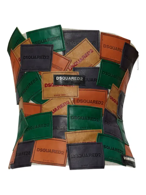 DSQUARED2 x BETTTER haut-bustier à design patchwork