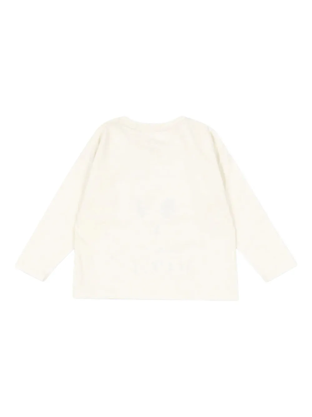 Konges Sløjd Lin Long-sleeve Graphic T-shirt In Neutral