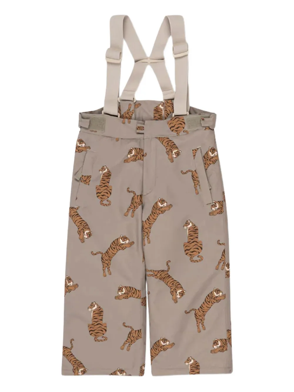Konges Sløjd Mismou snow dungarees - ブラウン Konges Sløjd Mismou snow dungarees - ブラウン
