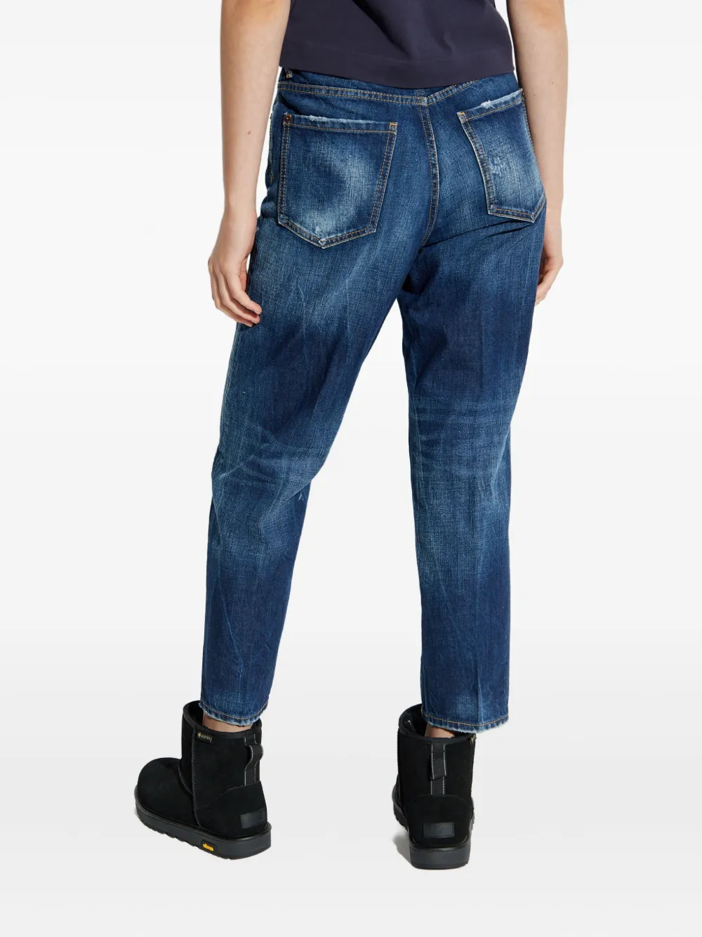 DSQUARED2 Gerafelde jeans Blauw