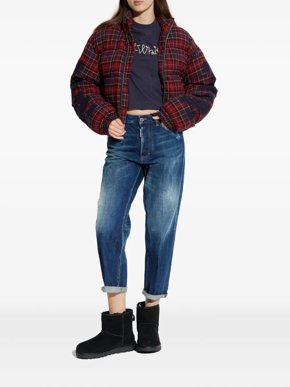 DSQUARED2 Gerafelde jeans - Blauw