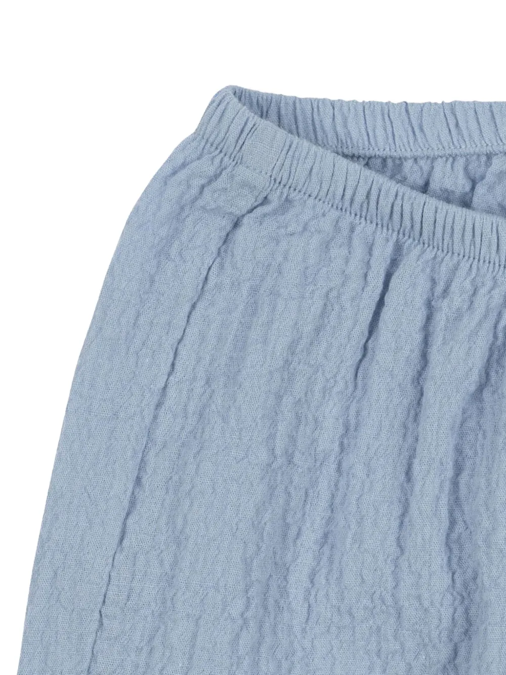 Konges Sløjd Ava broek met textuur Blauw