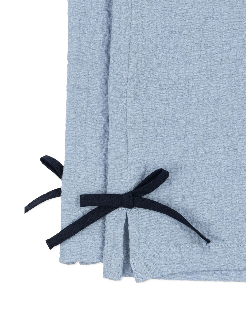 Konges Sløjd Ava broek met textuur Blauw