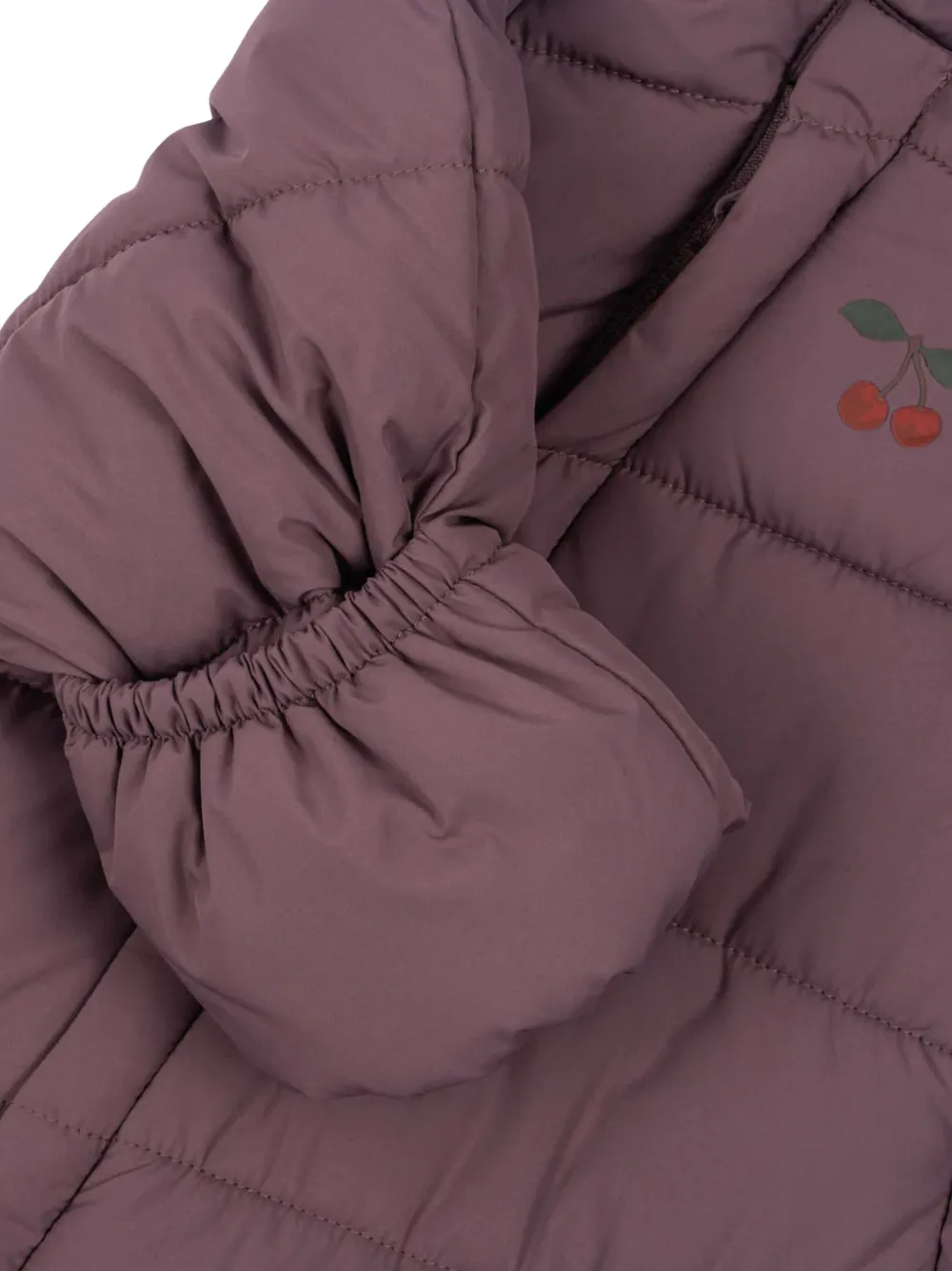 Konges Sløjd Alpi gewatteerd skipak met capuchon Paars