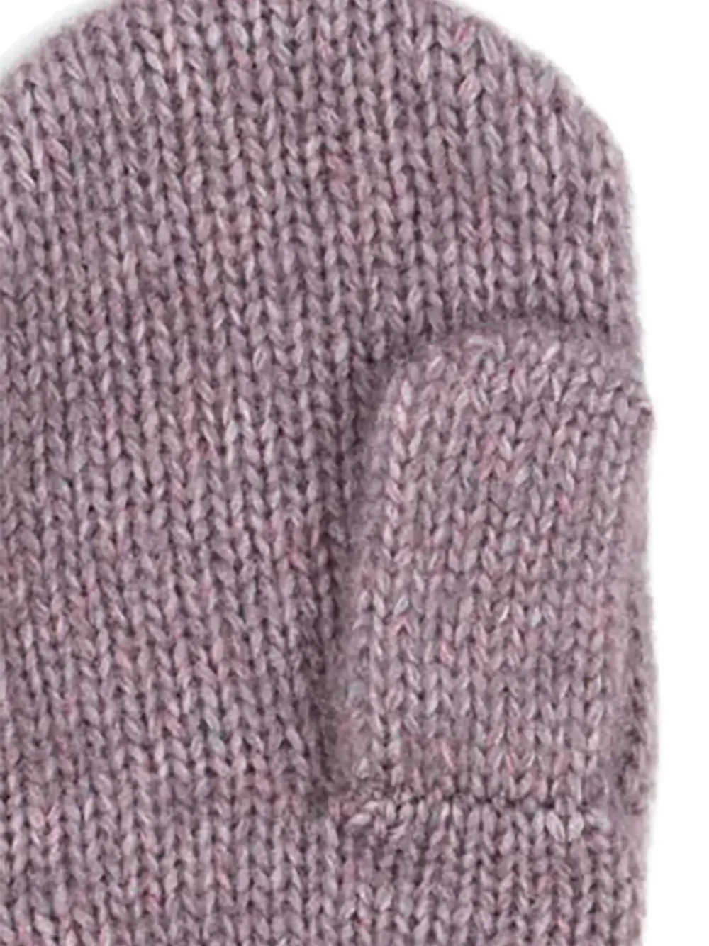 Konges Sløjd Geribbelde wanten Paars