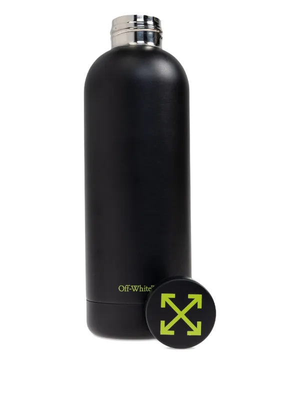 最終値下げ OFF-WHITE ❁ ロゴ ボトル 未使用品 Off-White ロゴ ウォーターボトル | ブラック | FARFETCH JP