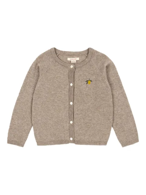 Konges Sløjd Mattou button embroidered cardigan
