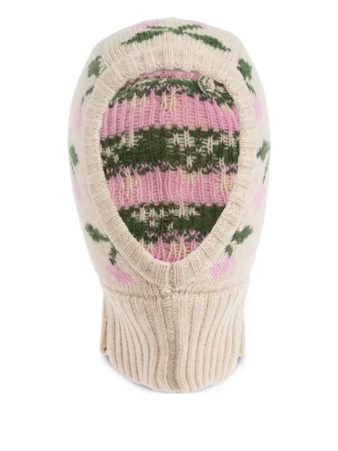 Konges Sløjd cherry-print balaclava