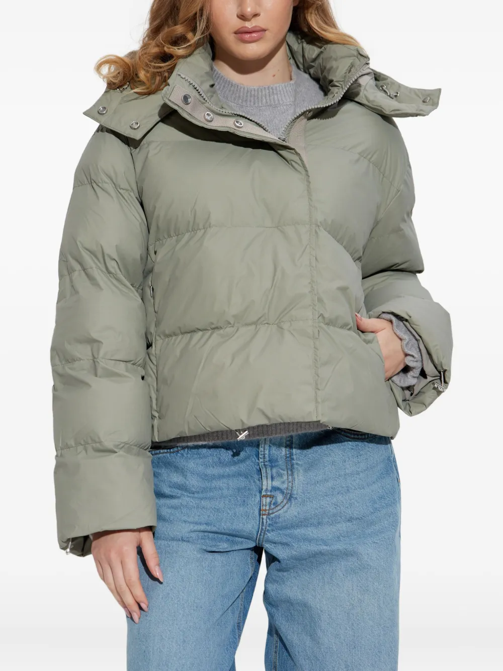 SAMSOE SAMSOE hooded puffer jacket | Down Jackets | Image 2