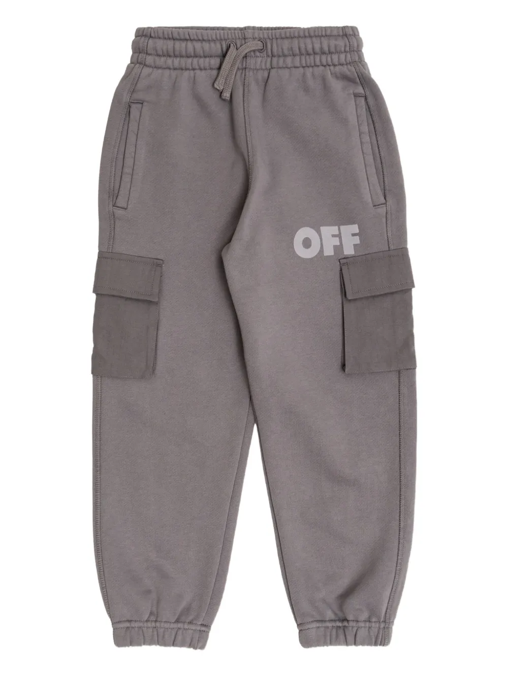 Off-White Kids cargo-pocket trousers | Grey | Image 1