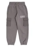 Off-White Kids cargo-pocket trousers - Grey