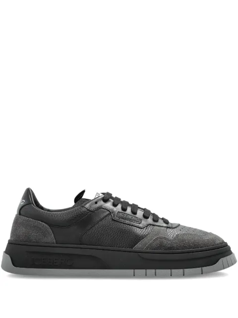 Iceberg leather-panelled sneakers