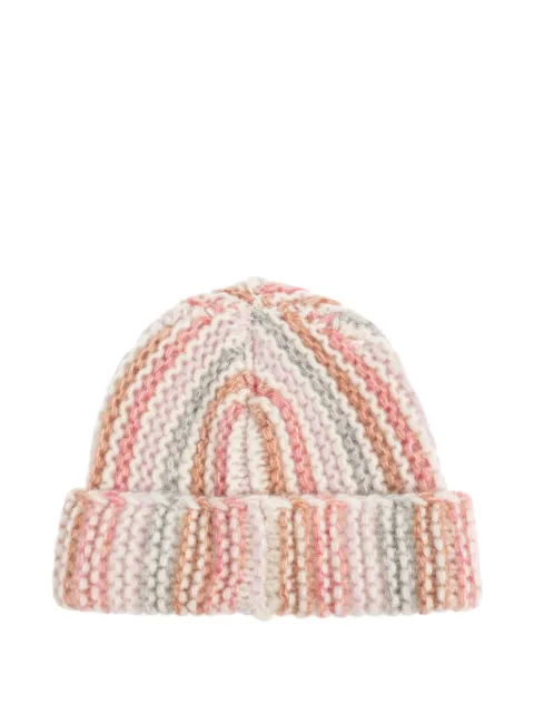 Konges Sløjd gorro de punto a rayas