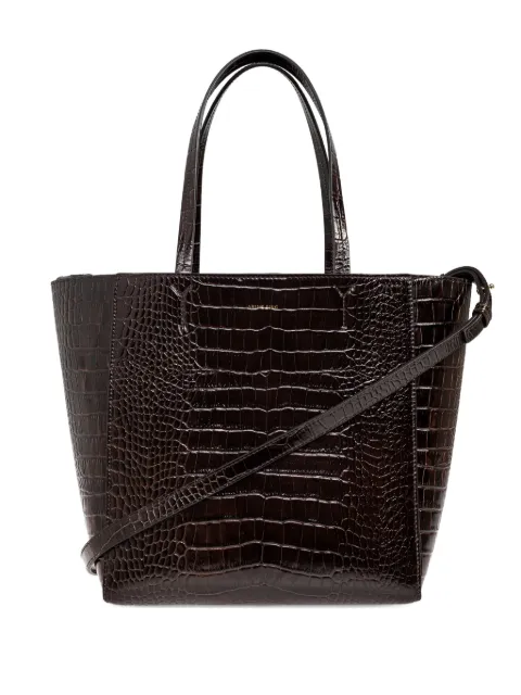 ANINE BING Embossed strap tote bag