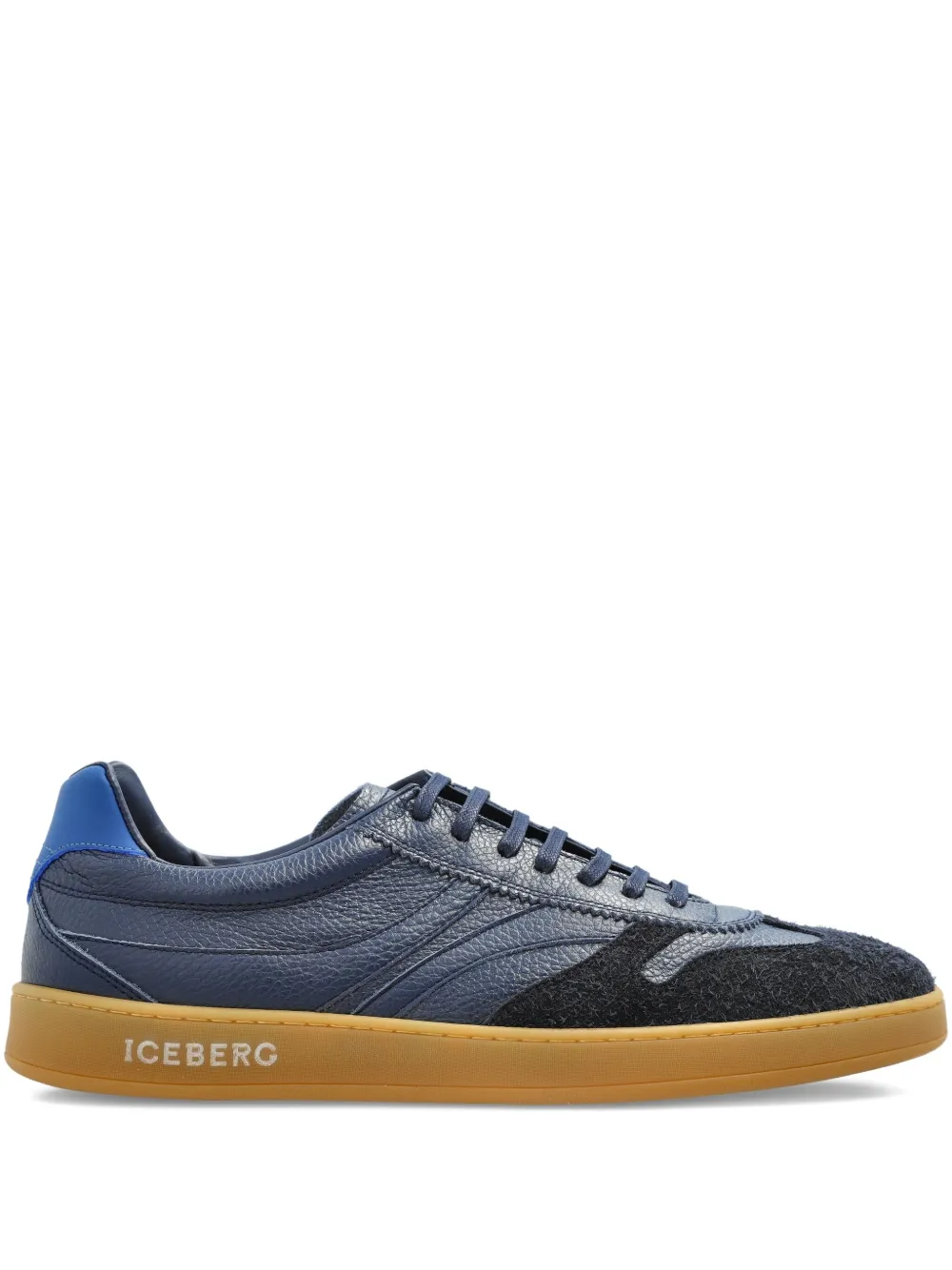 Iceberg Sneakers met suède vlakken Blauw