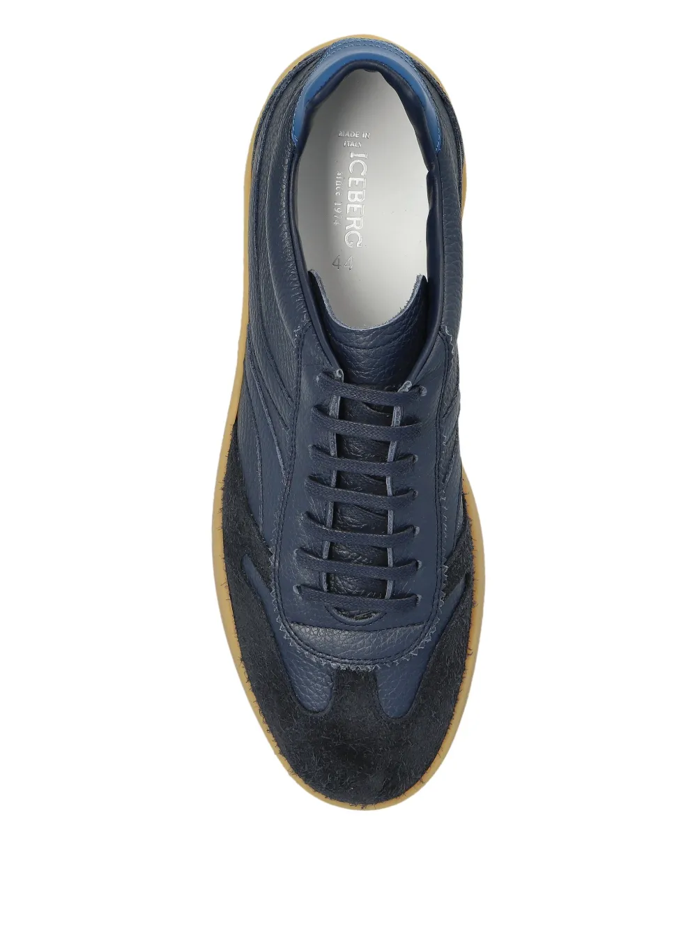 Iceberg Sneakers met suède vlakken Blauw