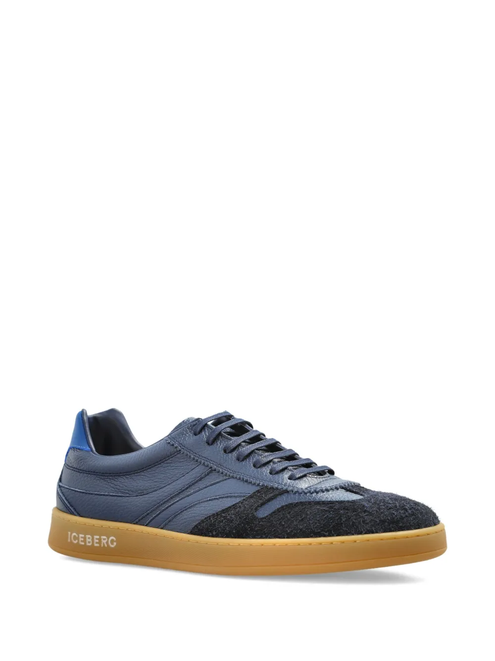 Iceberg Sneakers met suède vlakken Blauw
