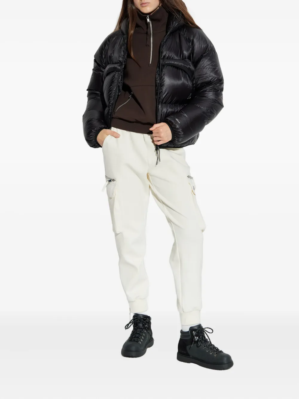 Moose Knuckles Mismedia Track Pants In White