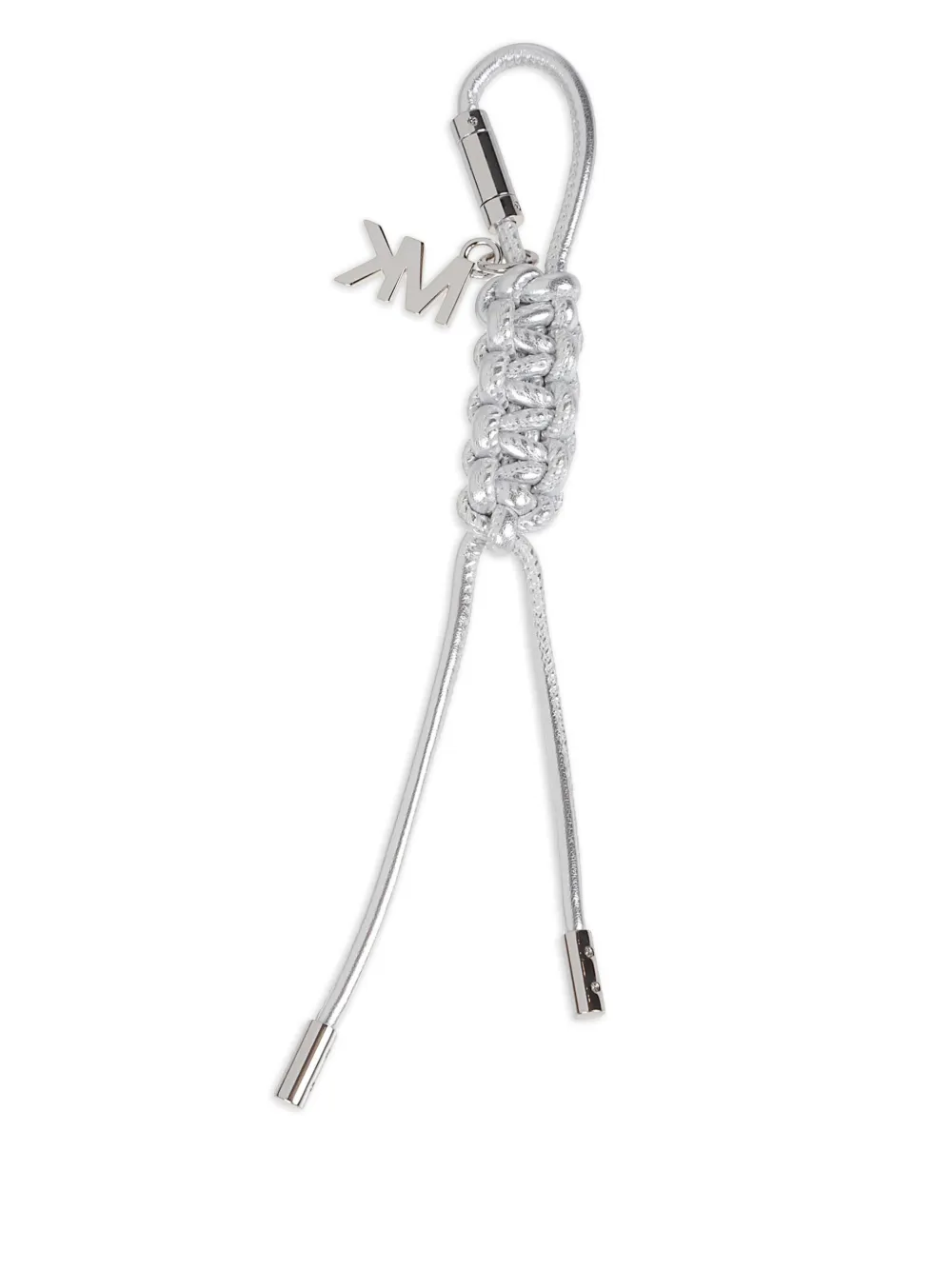 Michael Kors knotted charm keyring | Silver | Image 1