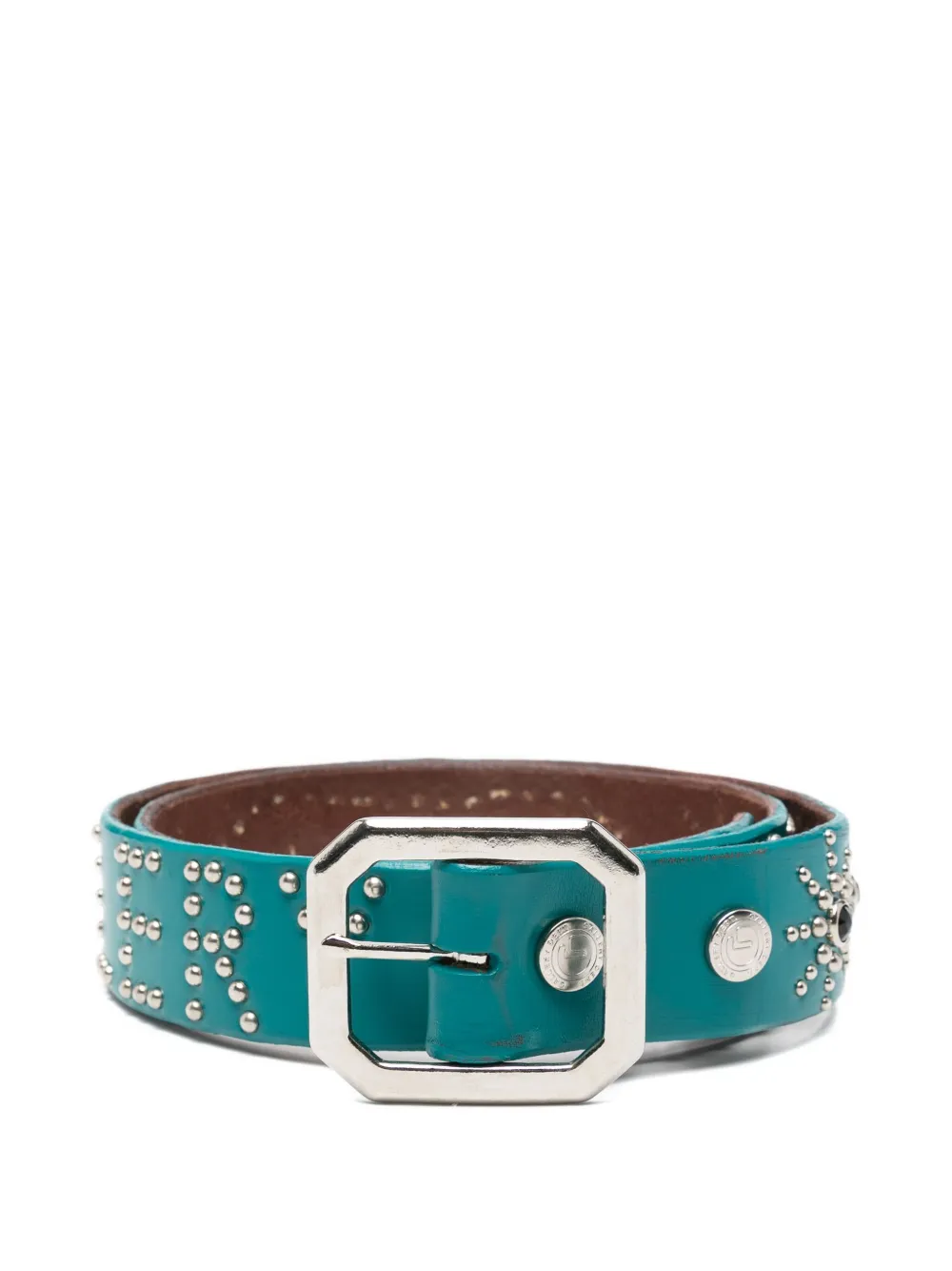 GALLERY DEPT. studded buckle belt | Blue | Image 1