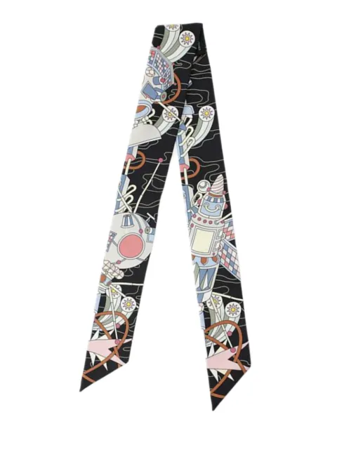 Hermès Pre-Owned 2010-2025 Odyssey Silk Twilly Scarf scarves