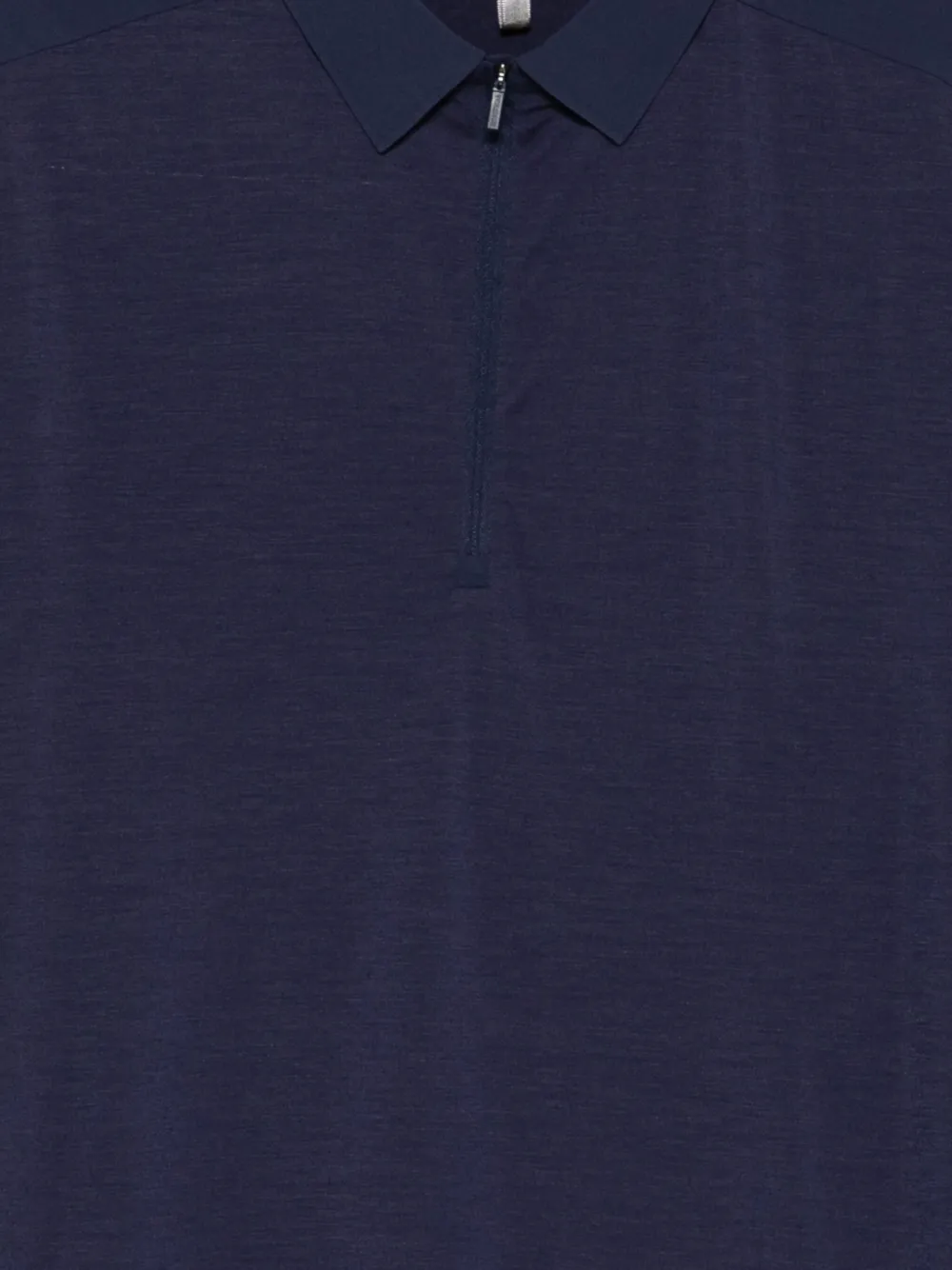 Veilance Poloshirt met rits Blauw