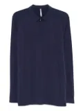 Veilance zip detail polo shirt - Blue