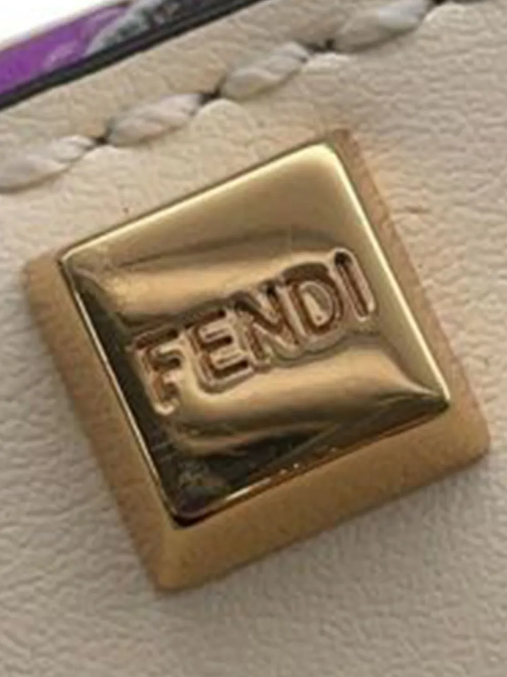 Fendi Pre-Owned 2010-2025 Mini Zucca Coated Canvas Hairdo Girls Sunshine Shopper Tote satchel | Pre-Owned | Image 2
