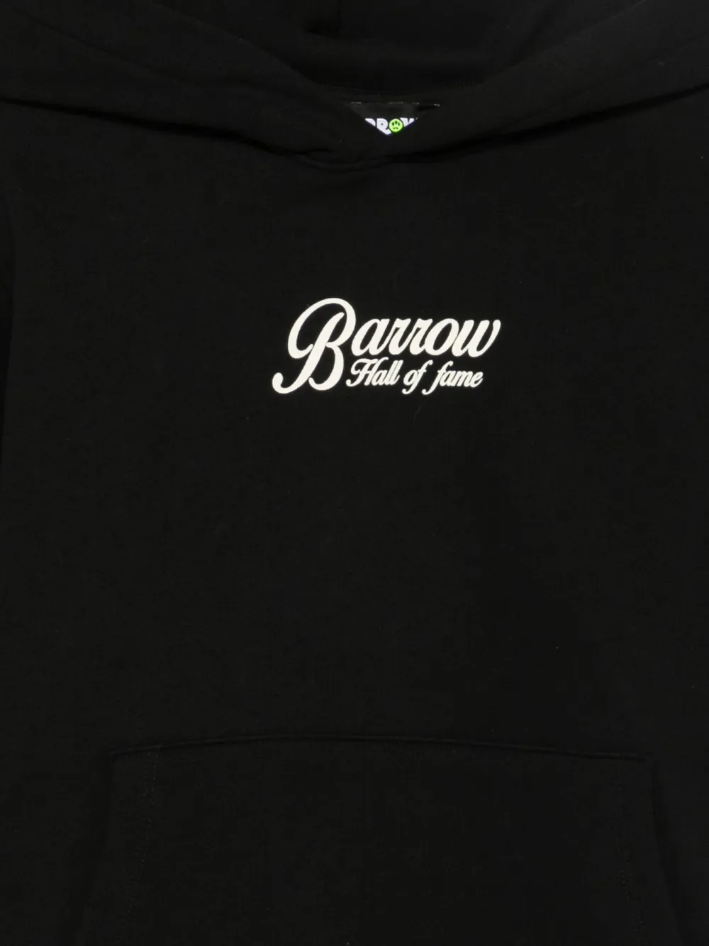 Barrow kids Hoodie met logodetail Zwart