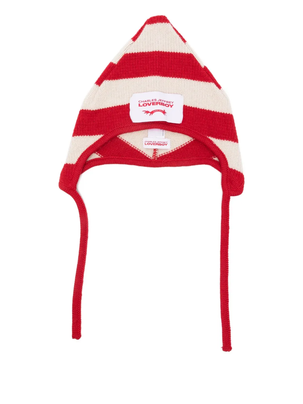 Charles Jeffrey Loverboy Spike Beanie In Red
